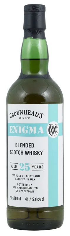 WM Cadenhead's Enigma Blended Scotch Whisky 25 Years 700 ML